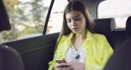 There's always a certain level of risk when getting into a rideshare vehicle of any kind - but is there a specific seat in an Uber or Lyft car that puts you more at risk? (Stock image)