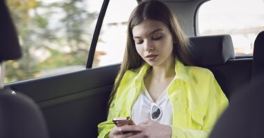 There's always a certain level of risk when getting into a rideshare vehicle of any kind - but is there a specific seat in an Uber or Lyft car that puts you more at risk? (Stock image)