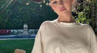 Selena Gomez showed off her toned midriff and flashed her sparkly engagement ring in a sultry snap over the weekend