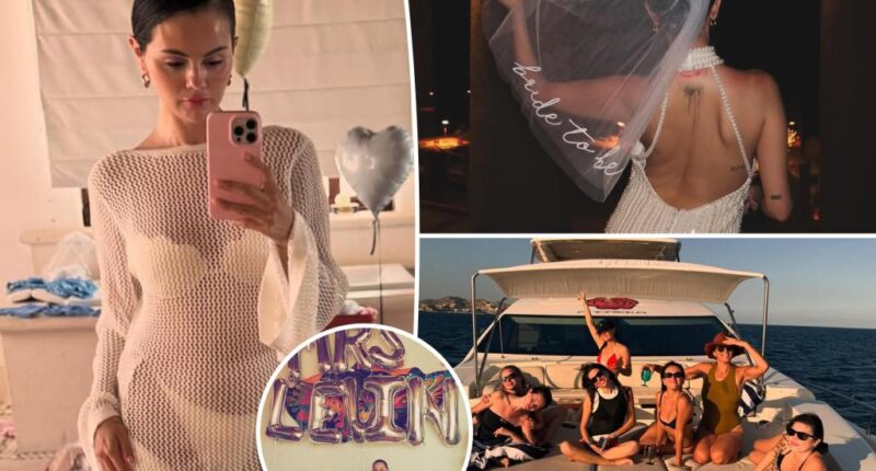 Selena Gomez shares bachelorette party pics before Benny Blanco wedding