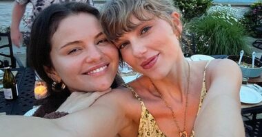 Selena Gomez congratulated her best friend Taylor Swift on her engagement as she celebrated both of them being in their engagement eras