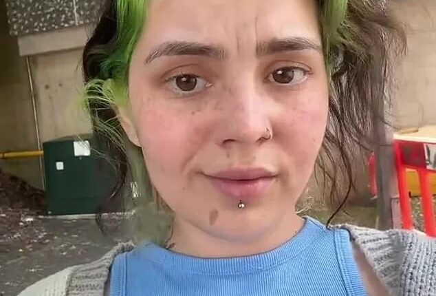 TikTok creator Ebony Wood (pictured) angered social media users after insulting people who have jobs