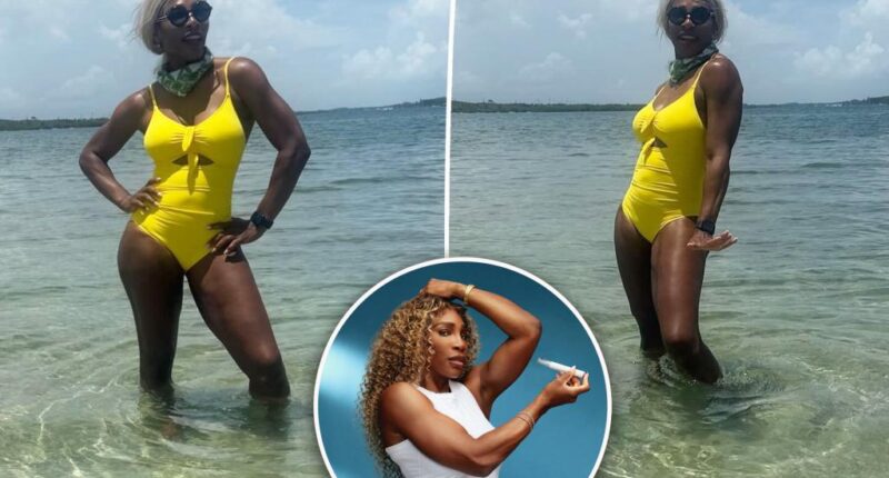 Serena Williams flaunts body transformation in swimsuit after using weight-loss drug