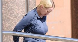 Lauren Halliday (pictured) and her boyfriend indulged in expensive meals at a number of upmarket restaurants across Newcastle that included Victors, Hula and Lui's. But the pair strategically crafted a number of explanations for their inability to pay, a court heard