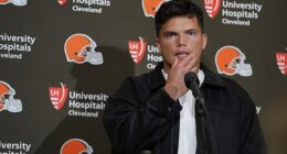 Dillon Gabriel walked back a controversial comment during the Browns game on Saturday