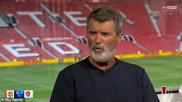 Roy Keane backed Arsenal to win the Premier League after they defeated Man United on Sunday
