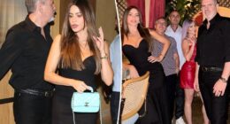 Sofía Vergara steps out with friends for dinner at Hollywood hotspot in stylish black dress