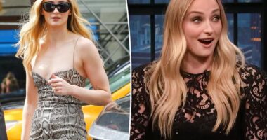 Sophie Turner reveals the A-list actor who left her 'retching' after onscreen kiss