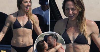 Spice Girls star Mel C flaunts ripped bikini body on Ibiza getaway with Aussie model boyfriend