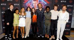 Stranger Things star Dacre Montgomery has revealed why he stepped out of the spotlight after finding success in Hollywood; L-R Noah Schnapp, Priah Ferguson, Millie Bobby Brown, Carmen Cuba, Winona Ryder, David Harbour, Caleb McLaughlin, Joe Keery, and Dacre