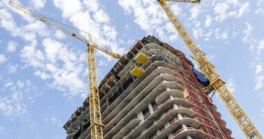The South is seeing a boom in apartment construction (Pictured: Miami, Florida)