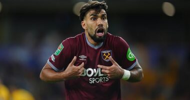 Aston Villa remain in the frame for West Ham's Lucas Paqueta ahead of Monday's deadline day