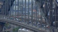 Motorists are facing peak-hour gridlock across Sydney this morning following a crash on the Sydney Harbour Bridge.