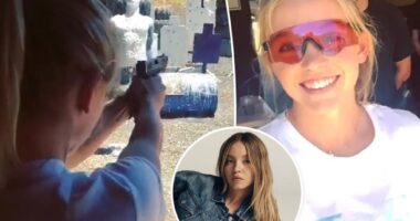 Sydney Sweeney's gun range skills go viral after American Eagle ad uproar