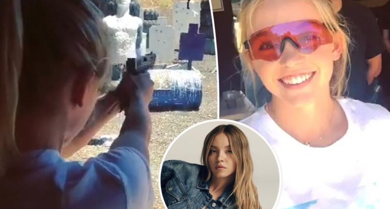 Sydney Sweeney's gun range skills go viral after American Eagle ad uproar