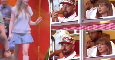 Taylor Swift and Travis Kelce return to Arrowhead Stadium for first post-engagement outing
