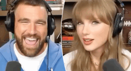 Taylor Swift details falling for Travis Kelce, he nails esoteric definition, more takeaways from "New Heights" podcast