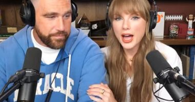Taylor Swift, 35, delighted her fans on Wednesday by sharing the 'wild' and 'romantic' details of how her love story with Travis Kelce, 35, began