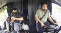 Terrifying footage has emerged of the moment an illegal migrant driving a huge semi-truck caused a tragic crash which left three people dead