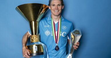 Scott McTominay earned himself a nomination for the Ballon d'Or after his success with Napoli