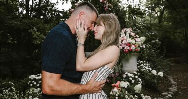 Taylor Swift is known for her love of numerology - and unsurprisingly, both the stars and her favorite number aligned for her engagement to Travis Kelce