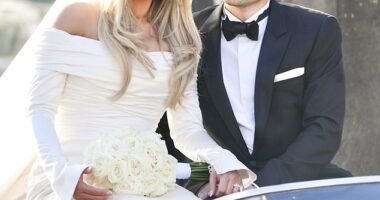 Bridgett Roccisano and Joshua Cavallaro had looked blissfully happy on their wedding day in April 2023, which was photographed by the Daily Mail. The Booby Tape co-founder announced last week they had separated