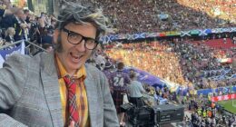Meet Allaster McKallaster - a cross between Archie McPherson, John Motson and a rather dishevelled Rod Stewart