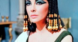 Elizabeth Taylor will forever be remembered for her decades-long acting career, dazzling Hollywood life, and no fewer than eight marriages. Pictured in Cleopatra