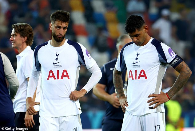 Thomas Frank's style of football could hardly be more distinct from Ange's but the drama remains, writes MATT BARLOW as Spurs come agonisingly close to shocking PSG in Super Cup