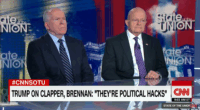 James Clapper and John Brennan rambling on CNN.