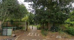 Police were called just before 7.15am on Thursday morning to Fishponds Park (pictured) in Surbiton, south-west London