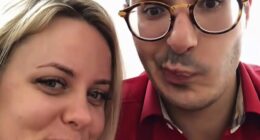 Cecilie Fjellhøy was victim of infamous Tinder Swindler Simon Leviev, real name Shimon Hayut,(seen together) and has said she was conned out of $270,000