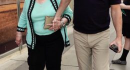 Todd Chrisley looked overjoyed on Saturday as he headed to a Las Vegas poker tournament with his family