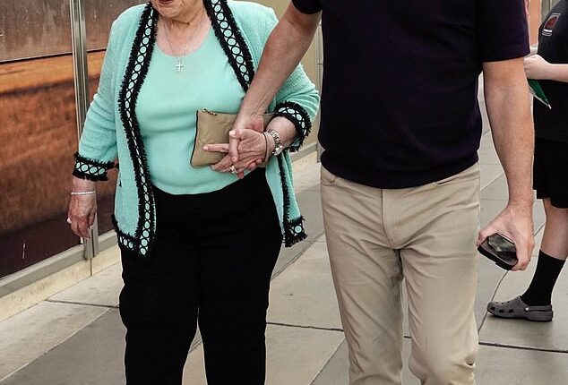 Todd Chrisley looked overjoyed on Saturday as he headed to a Las Vegas poker tournament with his family