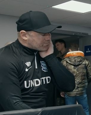 Tom Brady accused of showing 'ZERO class' after NFL legend's scathing opinion of Wayne Rooney's 'work ethic' made the final cut of Birmingham documentary - as new footage shows exactly where cracks emerged for his doomed tenure