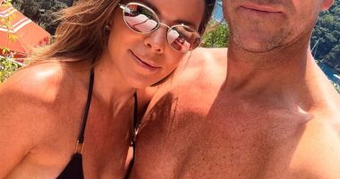 Toni Terry and husband John put on a loved-up display during a romantic getaway in Italy over the bank holiday weekend