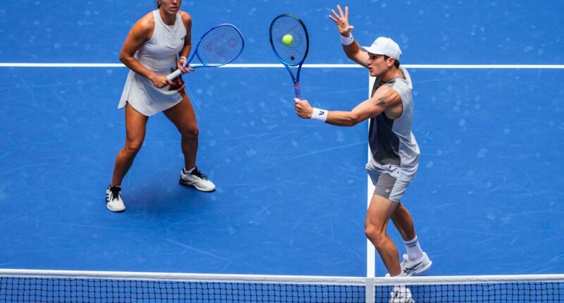 Top seeds Draper and Pegula see off all-star Raducanu-Alcaraz pairing on day one of US Open mixed doubles