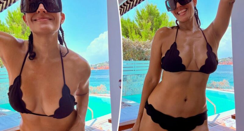 Tracee Ellis Ross, 52, flaunts her toned body in tiny bikini