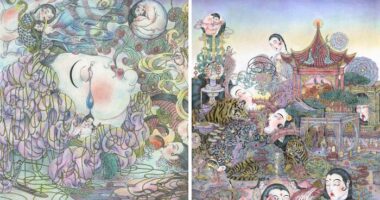 Tracing The Invisible: Mosaz’s Spiritual Cartographies In Contemporary Art (9 Pics)