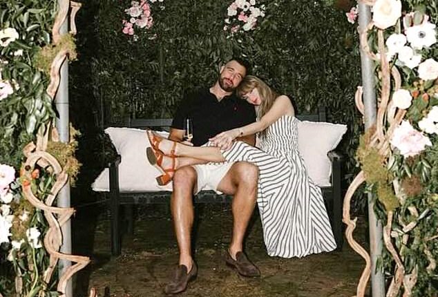 Travis Kelce's dad claims Taylor Swift was getting 'antsy' about her boyfriend taking too long to pop the question as he shares exactly where and when sportsman proposed