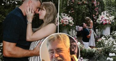 Travis Kelce's dad reveals intimate details of Taylor Swift engagement