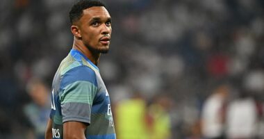 Trent Alexander-Arnold was dropped from the starting lineup for Real Madrid's win against Real Oviedo
