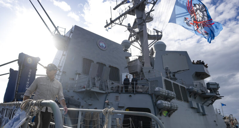 Trump Deploys Warships Amid Tensions with Venezuela.