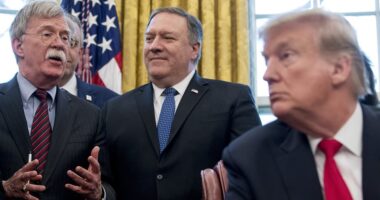Trump breaks silence on FBI's bombshell early morning raid of 'lowlife' John Bolton's home: Live updates