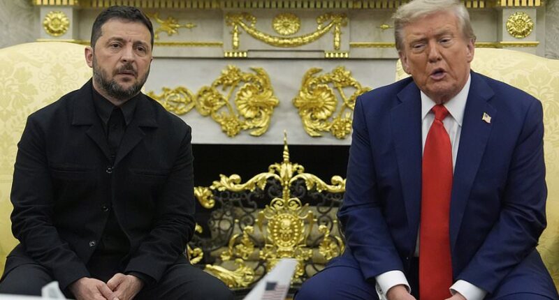 Trump gives Zelensky tough love as president delivers map of territory Ukraine must give up: Live updates