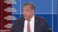 Donald Trump said that friend-turned-foe 'Sloppy' Chris Christie (pictured) may be in line for the John Bolton treatment after the former New Jersey governor was critical of Trump in an interview