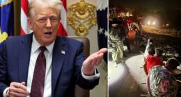 Donald Trump declared the left-wing cable network MSNBC to be worse than the violent Venezuelan gang Tren de Aragua. Bragging to reporters about his crackdown on crime in Washington, D.C., the president cited a video of National Guard troops infiltrating a street gang, before joking it could have actually been employees for his least favorite news channel.