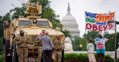 Trump set to join DC police for patrols tonight as he pushes crackdown on crime