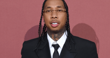 Daddy Duties! Tyga & His Son King Cairo Look Like Twins In New Photo