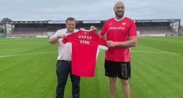 Tyson Fury has been called out by fans for his radio silence surrounding Morecambe Football Club